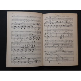 VIDAL Paul Guernica Opéra Chant Piano 1895
