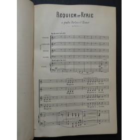 VERDI Giuseppe Requiem Chant Piano ca1885