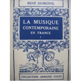DUMESNIL René La Musique Contemporaine en France 1 Dédicace 1930