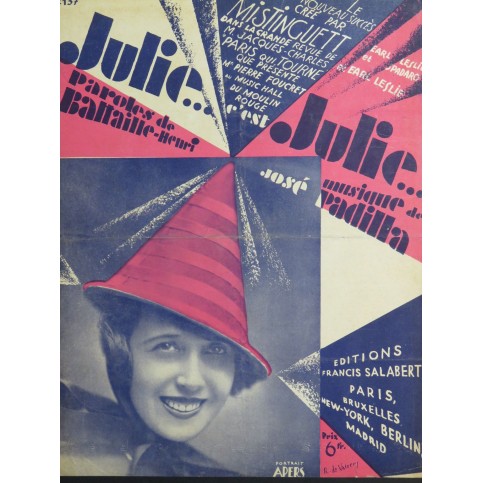 PADILLA José Julie... c'est Julie Chant Piano 1928