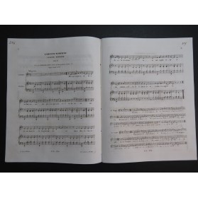 L'Amante Scornuso Canzone Popolare Chant Piano ca1840