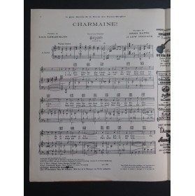 RAPEE Erno et POLLACK Lew Charmaine ! Chant Piano 1928