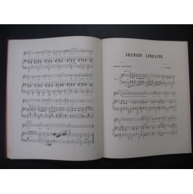 Les Mélodistes Français 20 Pièces Chant Piano 1893