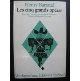 BARRAUD Henry Les Cinq Grands Opéras 1972