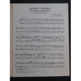 DE SYVA B. G. BROWN Lex HENDERSON Ray Good News Piano 1930