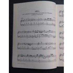 BACH J. S. Goldberg-Variationen Piano