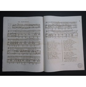 BERAT Frédéric Le Pleureur Chant Piano ou Harpe ca1830