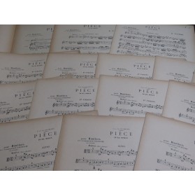 PIERNÉ Gabriel Pièce en Sol mineur Hautbois Piano ou Orchestre ca1885