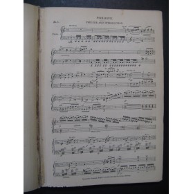 DONIZETTI G. Lucrezia Borgia English Opéra Chant Piano ca1895