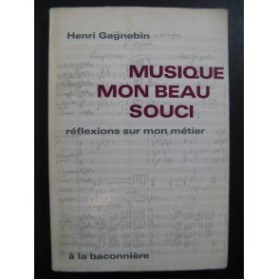 GAGNEBIN Henri Musique Mon Beau Souci 1968