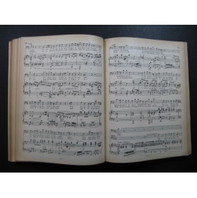 WAGNER Richard Le Crépuscule des Dieux Opéra Piano Chant