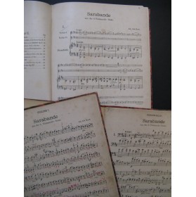 Recueil de Pièces en trio Piano Violon Violoncelle
