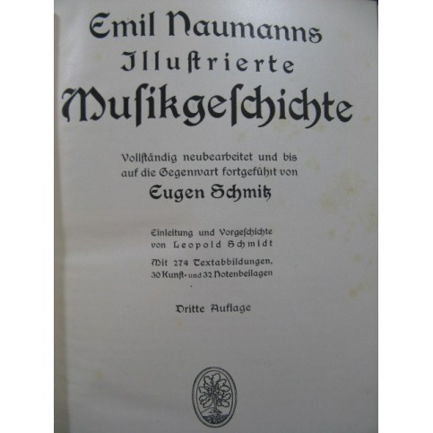 NAUMANNS Emil Illustrierte Musikgeschichte