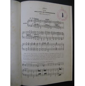 RICCI Luigi e Federico Crispino e La Comare Opéra Chant Piano ca1865
