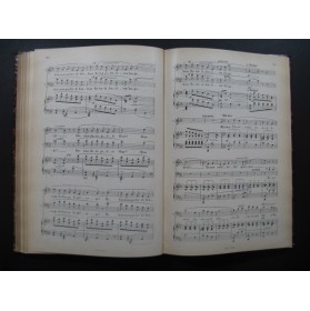 GANNE Louis Les Saltimbanques Opéra Chant Piano 1900