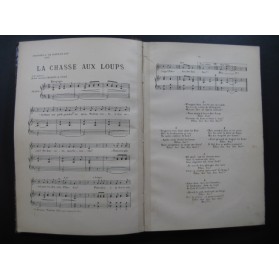 BOTREL Théodore Chansons de La Fleur de Lys Chant Piano 1899