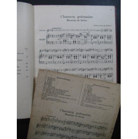 WIENIAWSKI Henry Album Selected Compositions Violon Piano