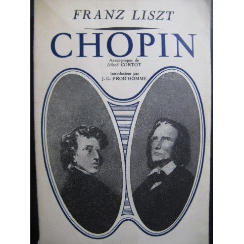 LISZT Franz Chopin 1948