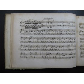 AUBER D. F. E. Le Maçon Opera Chant Piano ca1825