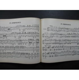 BEETHOVEN Symphonien Symphonies 1 à 5 Piano 4 mains