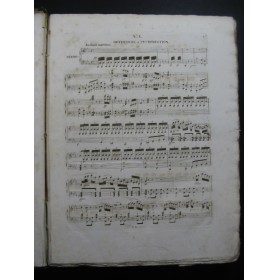 MEYERBEER Giacomo Robert le Diable Opéra Piano Chant 1831