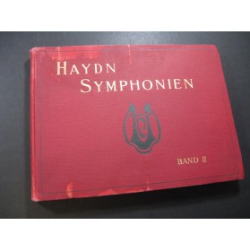 HAYDN Joseph Symphonien Band III & IV Piano 4 mains XIXe