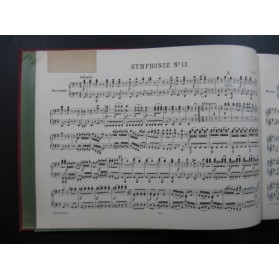 HAYDN Joseph Symphonien Band III & IV Piano 4 mains XIXe