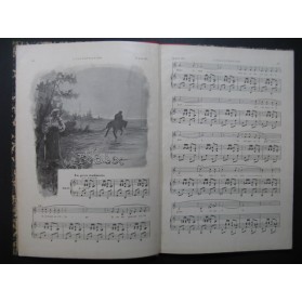 L'illustration Supplément Musical Piano solo Piano Chant 1897