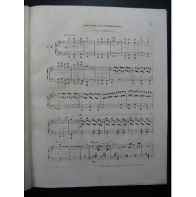 VERDI Giuseppe I Due Foscari Opéra Piano solo ca1855