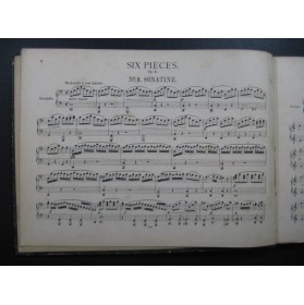 WEBER Compositionen 20 Pièces Piano 4 mains XIXe