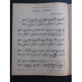 TEDESCO Armand Marche Funèbre Piano 1915