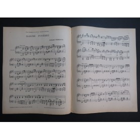 TEDESCO Armand Marche Funèbre Piano 1915