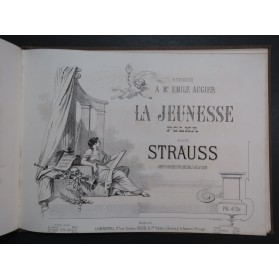 STRAUSS Isaac Recueil 6 pièces pour Piano ca1863