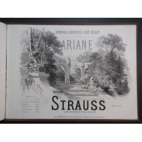 STRAUSS Isaac Recueil 6 pièces pour Piano ca1863