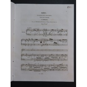 TADOLINI Giovanni Eloisa Chant Piano ca1840