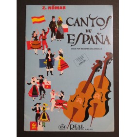NÖMAR Z. Cantos de Espana Duos pour 2 Violoncelles 1993