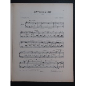 LEDUC Paul Ravissement Piano 1902