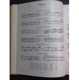 BEETHOVEN Concertos Piano