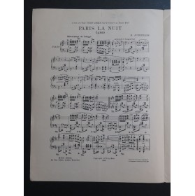 ACKERMANS Hippolyte Paris la Nuit Piano 1920