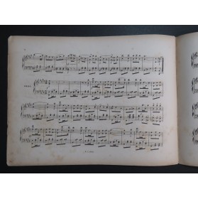 DUFILS Léon Chants d'Espagne Valse Boléro Piano XIXe