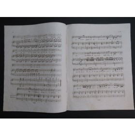 MARLIANI Marco Aurelio I Capuleti ed I Montecchi Aria Chant Piano ca1840