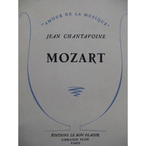 CHANTAVOINE Jean Mozart 1949