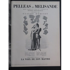 DEBUSSY Claude Pelléas et Mélisande Plaquette Pathé-Marconi 1942