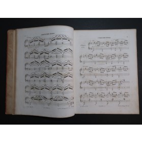 HERZ Henri 18 Grandes Études de Concert op 153 Piano ca1845