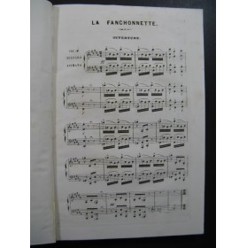 CLAPISSON Louis La Fanchonnette Opéra Piano solo ca1857
