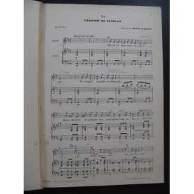 GODARD Benjamin 20 Mélodies Chant Piano ca1880