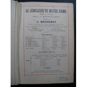 MASSENET Jules Le Jongleur de Notre Dame Opéra 1904