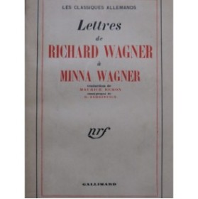 Lettres de Richard WAGNER à Minna Wagner 1943