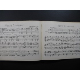 SCHUMANN Robert Symphonien Piano 4 mains ca1901