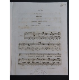 BELLINI Vincenzo Beatrice di Tenda Romanza Chant Piano ca1840